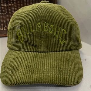 Billabong Olive Corduroy Hat